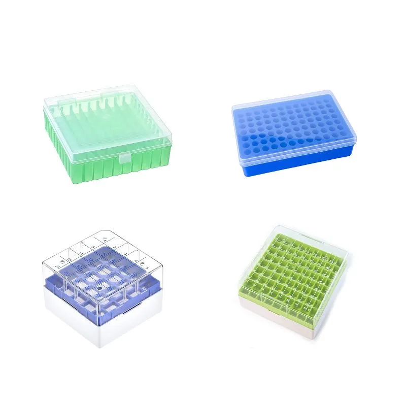 Cryotube Box Cryobox laikymo dėžutė 100 šulinėlių 25 šulinių kriodėžės kartoninė