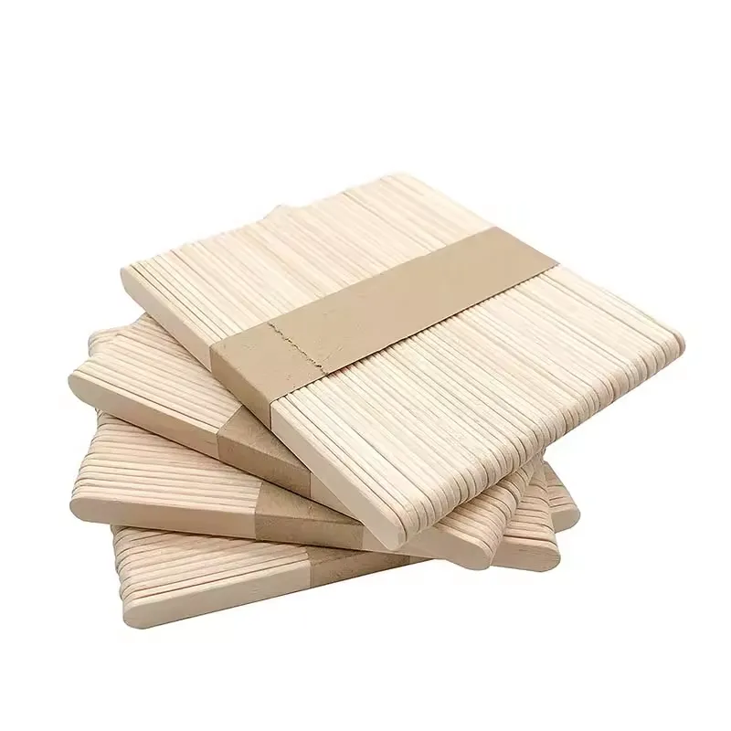 Medicininis sterilus medinis plastikinis liežuvio slopintuvas suaugusiems ir vaikams